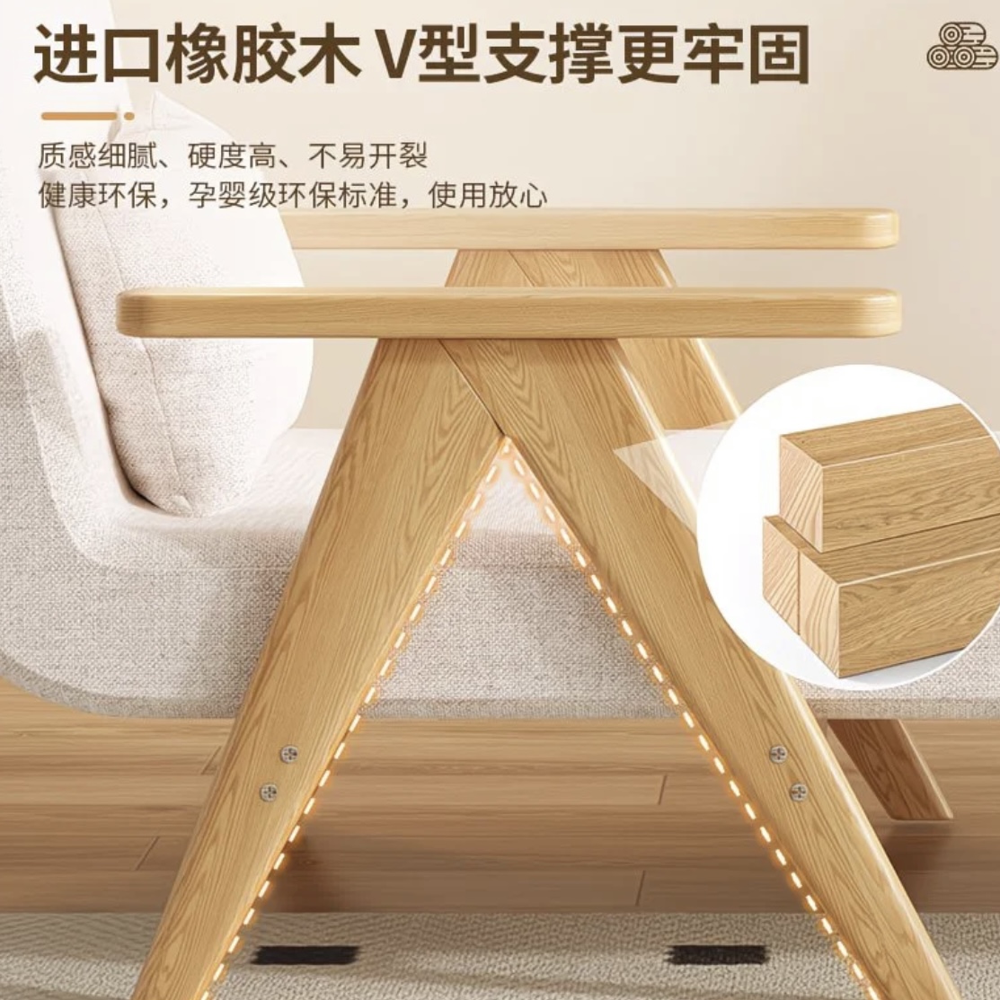 單人折疊床多功能懶人沙發可躺可臥可折疊新款午休床折疊沙發床Sofa-bed