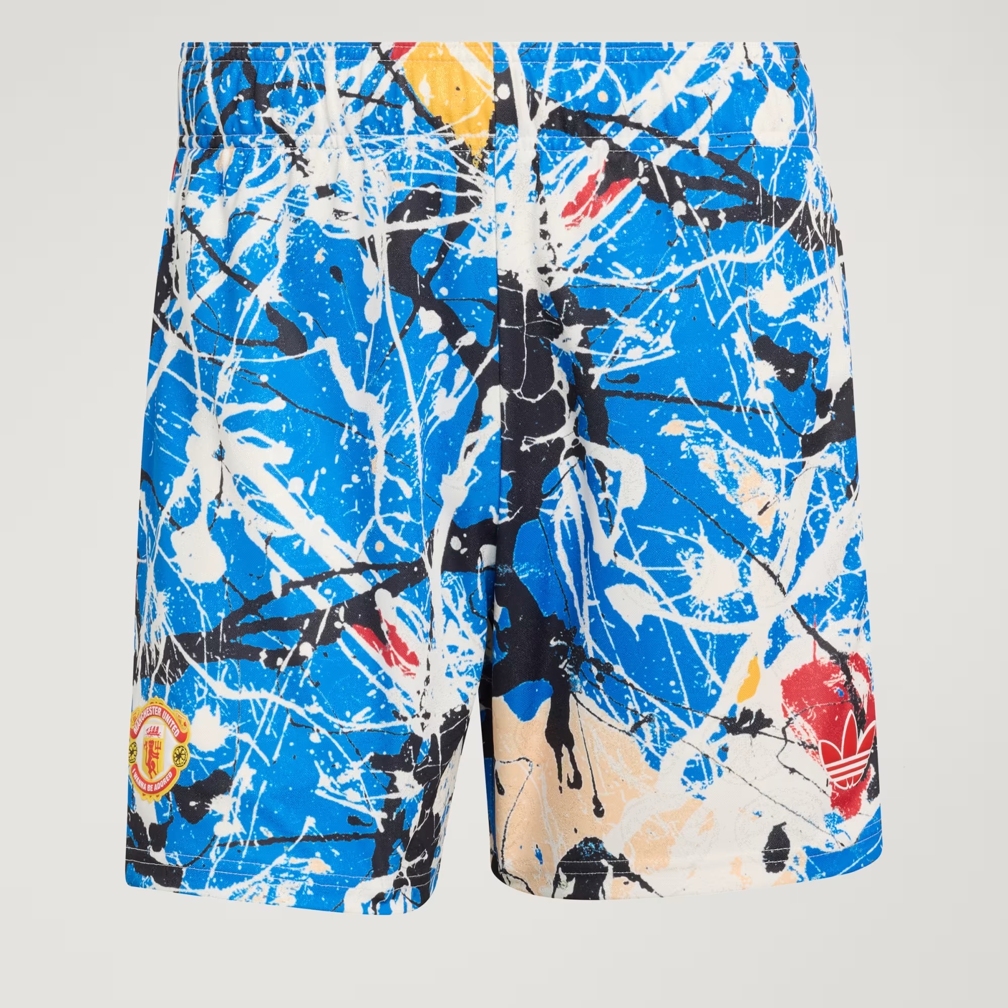 🎶⚽Adidas Manchester United 曼聯 × Stone Roses 印花短褲 KF1203