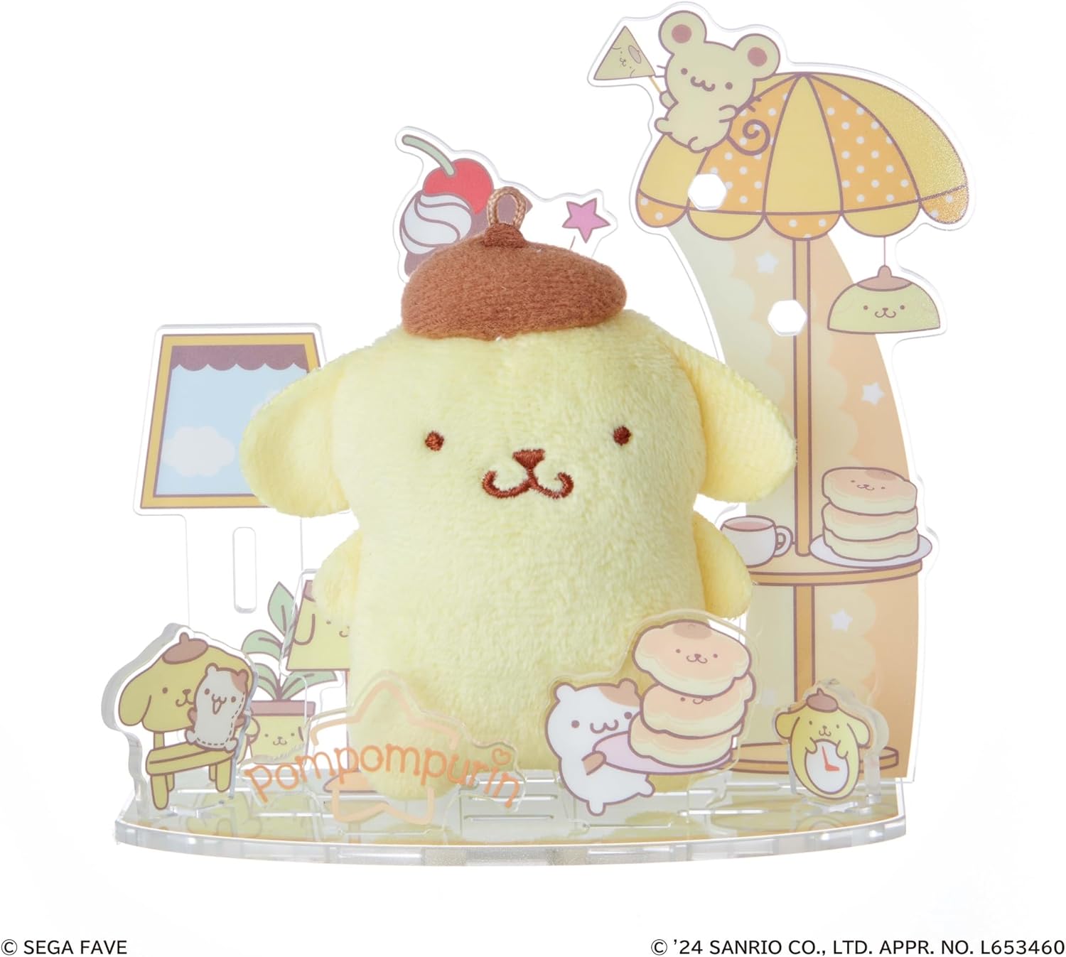 預訂 | 日本 Sanrio 亞加力場景 x 毛公仔擺設套裝/立牌擺設
