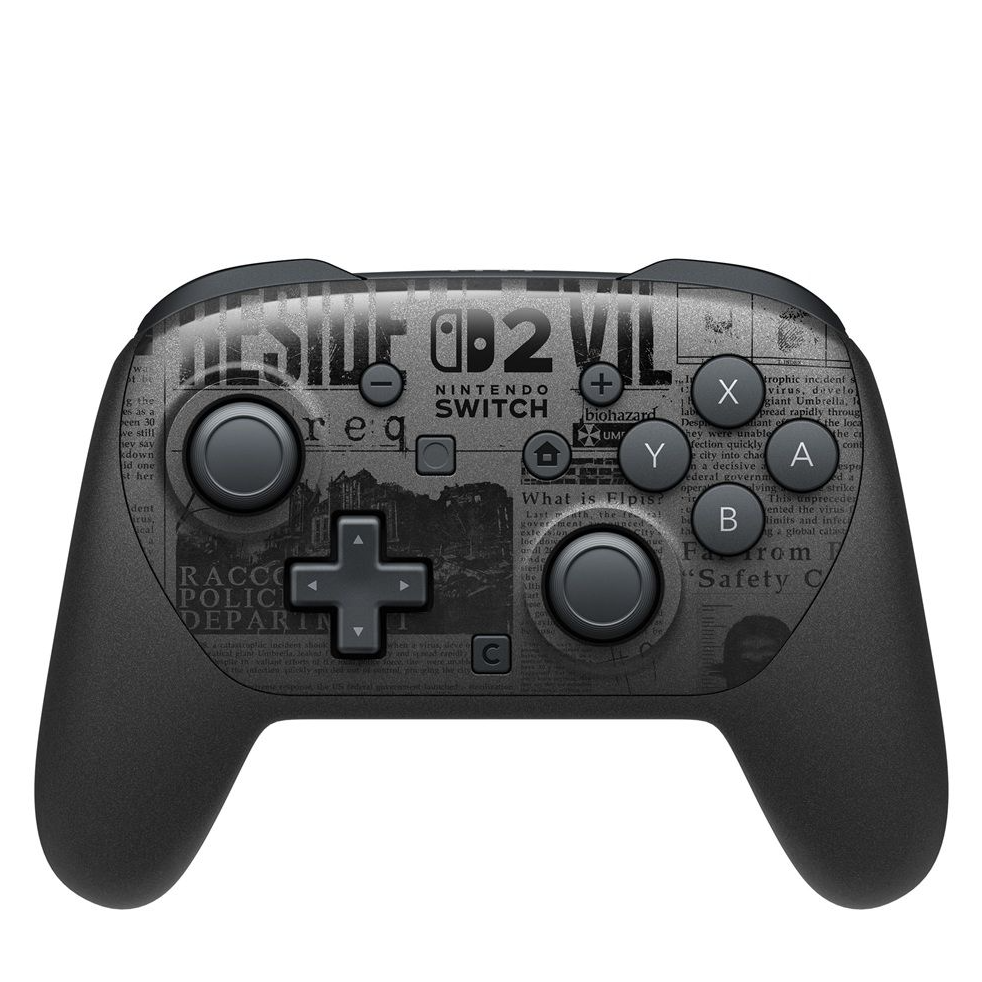 Nintendo Switch 2 Pro 控制器 Resident Evil Requiem 版