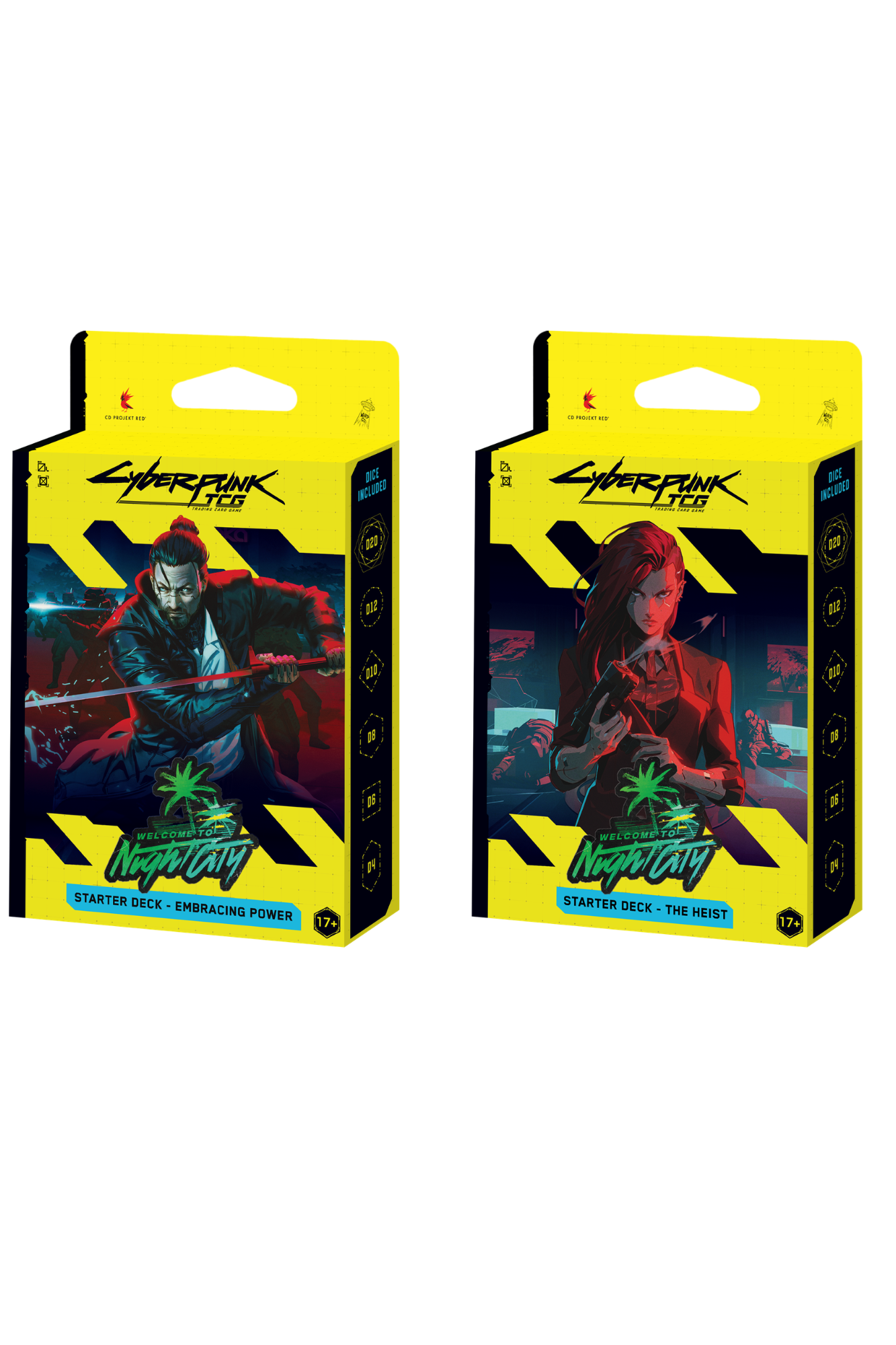 Cyberpunk - Set 1 - Welcome to Night City - Retail Starter Decks 