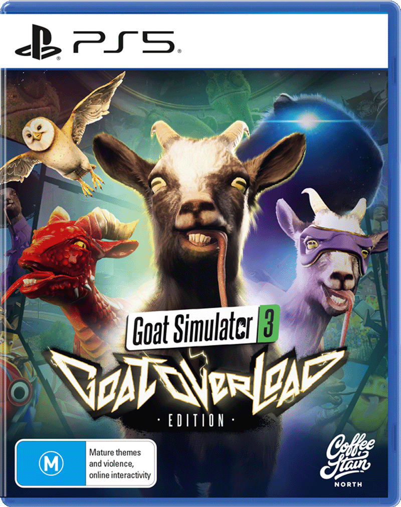 【預售 6/7】PS5 山羊模擬器 3 山羊超載版 Goat Simulator [Goat Overload Edition] 中/英/日文  (亞洲封面) PO0779