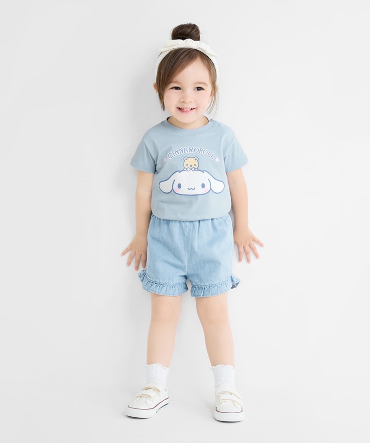 💚預訂 台灣直送💚Sanrio三色人物印花純棉短袖T恤