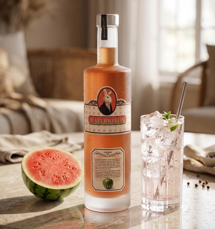 Bunnyville 兔兔酒 - 西瓜酒 Watermelon Liqueur