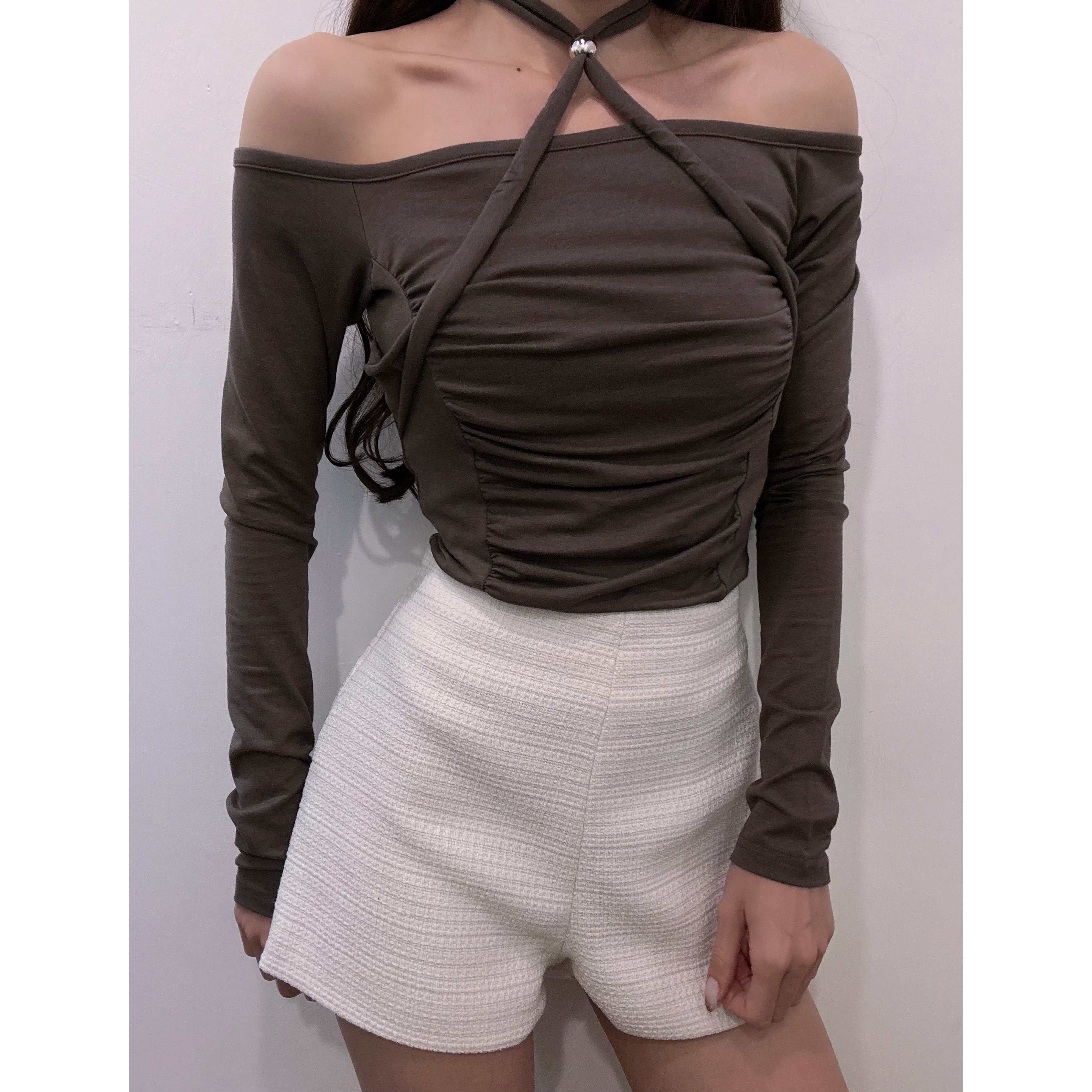 新品價11月1截單🧸2610P《O/S CHOKER TOP》