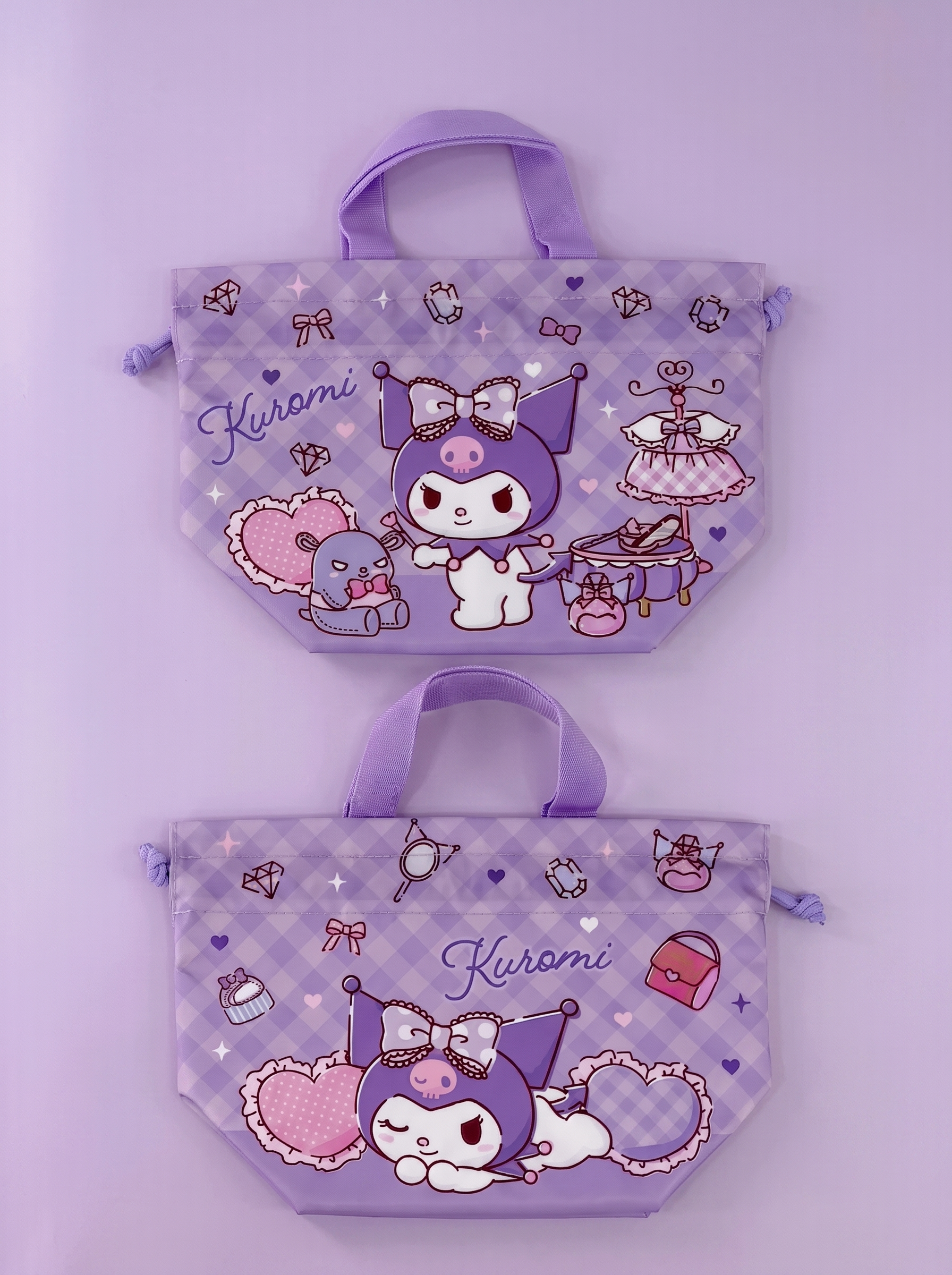Kuromi Drawstring Lunch Bag 索繩保溫/冷袋