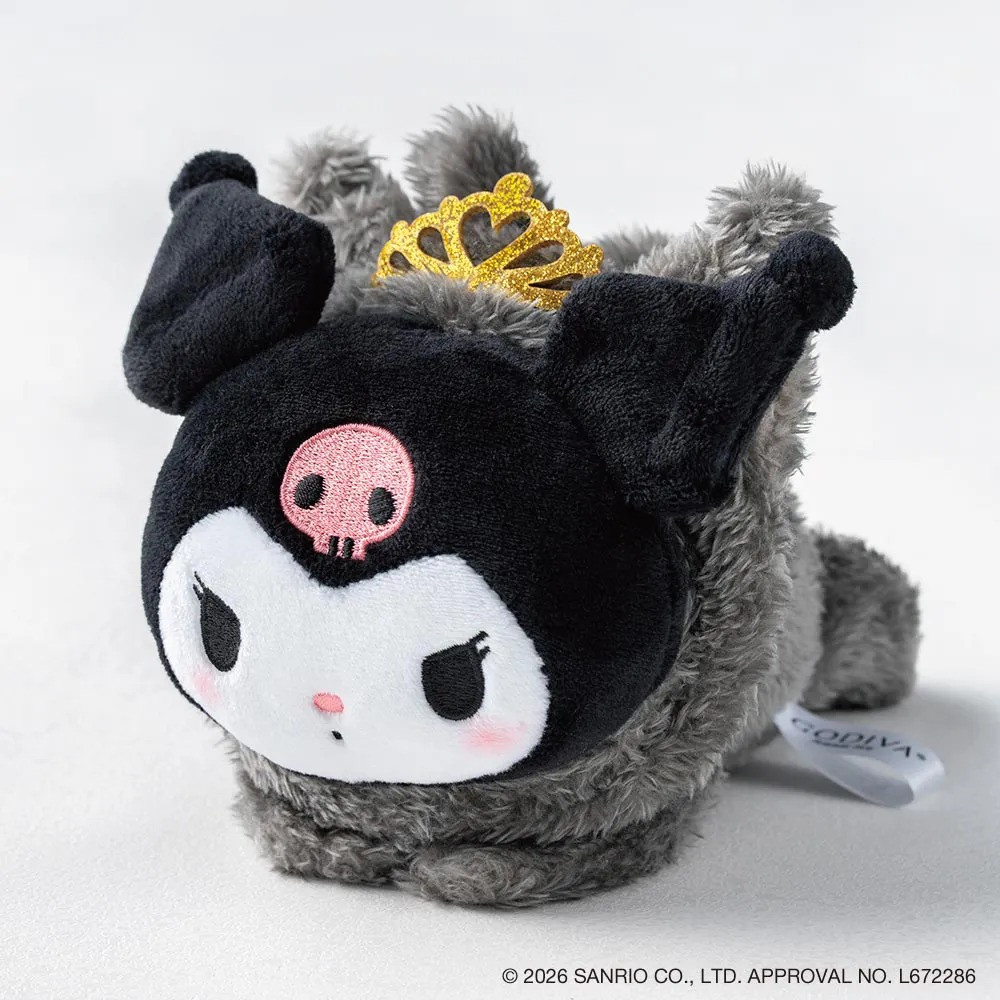🎀【預訂】Godiva Black Cat Collection Kuromi 公仔掛飾 & 朱古力脆