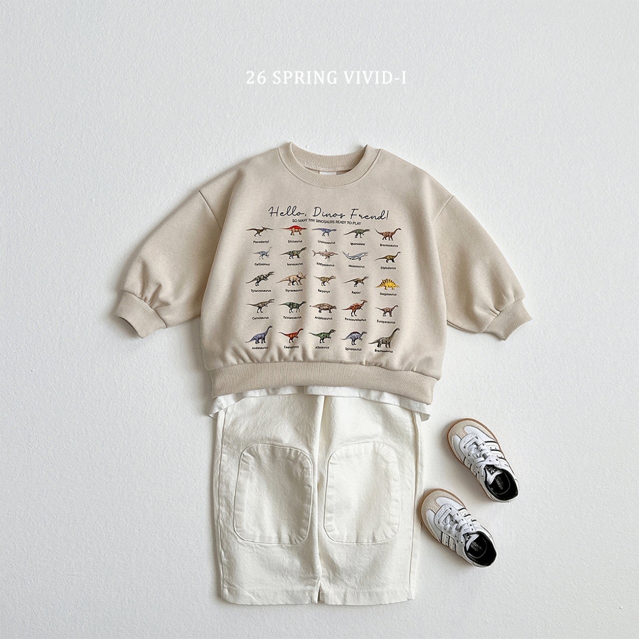 🌸預訂 韓國直送🌸🇰🇷VIVIDI兩色貼布寬鬆闊腳褲