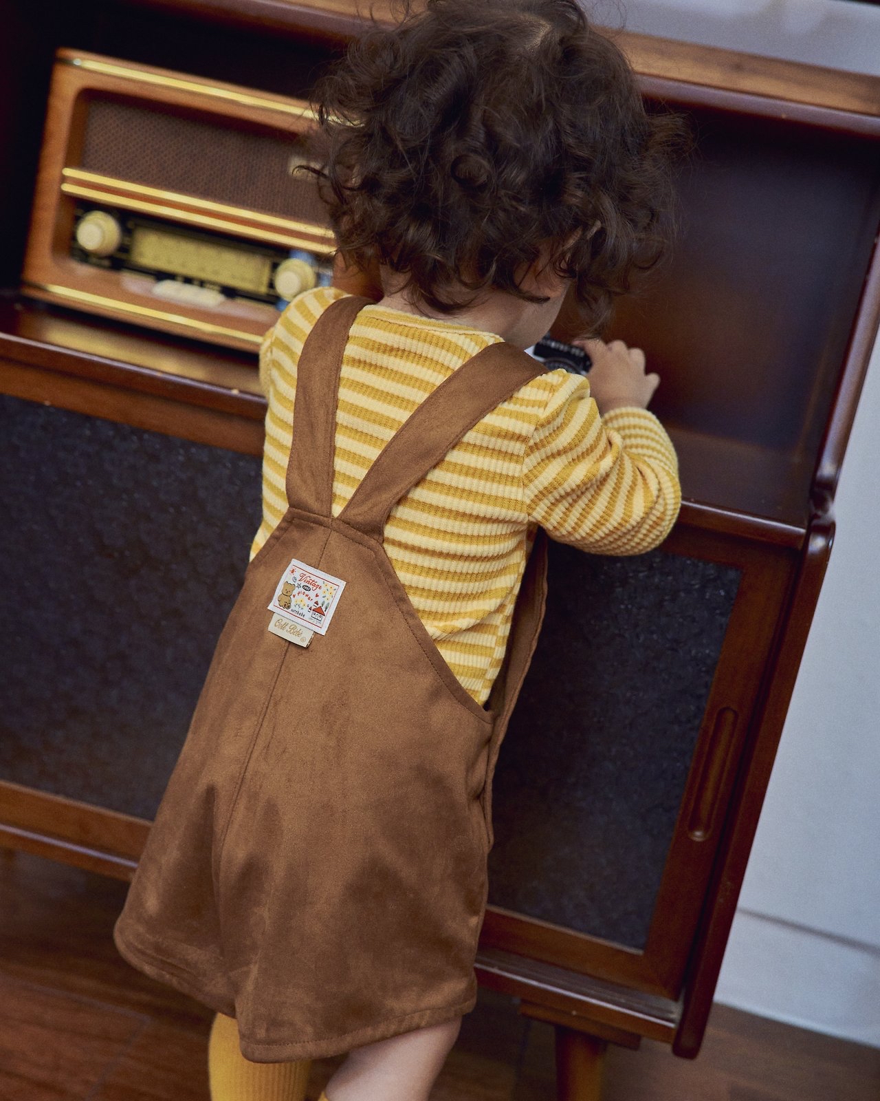 OOTT | Brownie short overalls