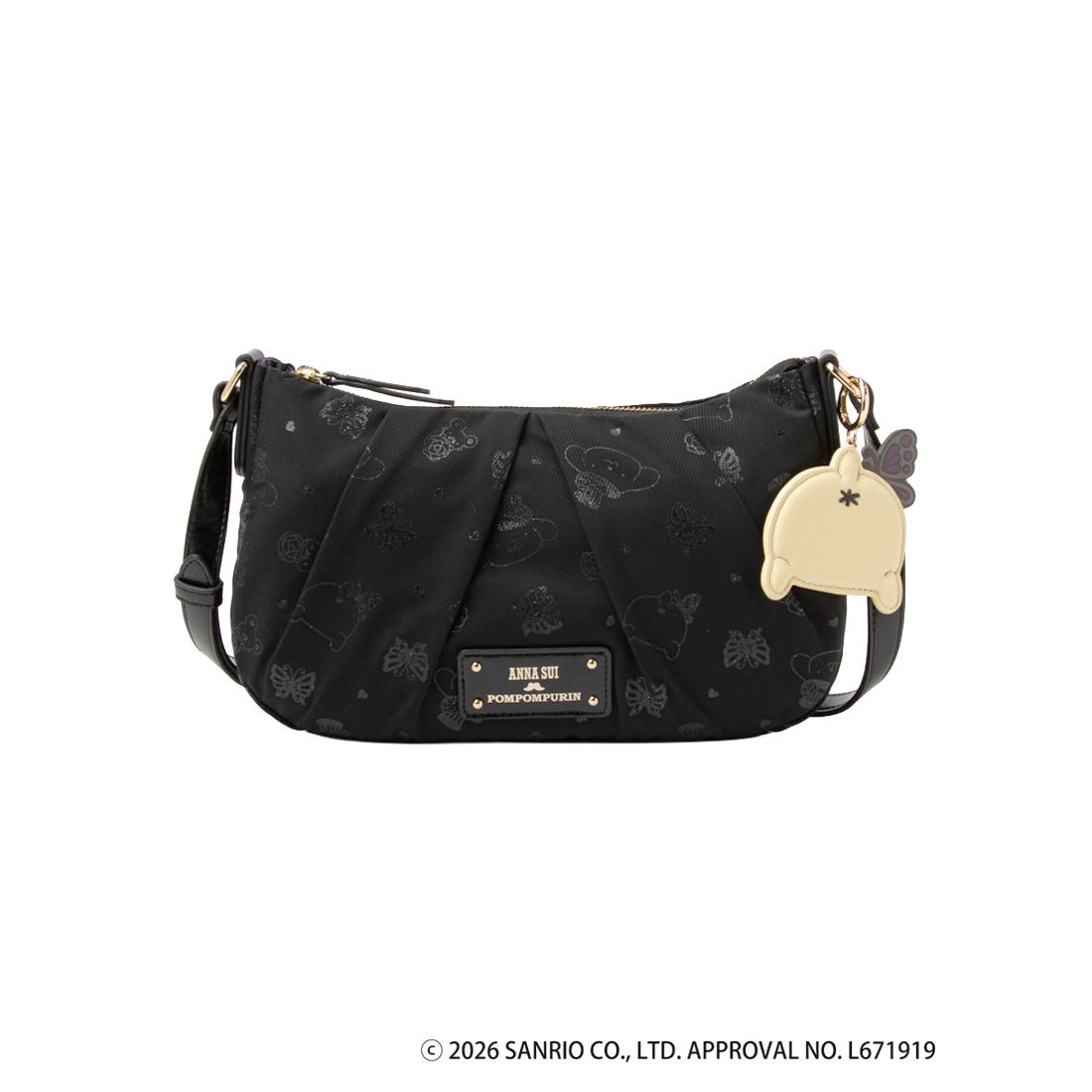  🎀【預訂】Anna Sui x Pompompurin 斜背包