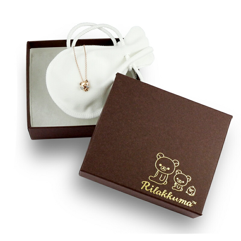 預訂 | 日本版  鬆弛熊 925銀閃石頸鏈 (2色可選)