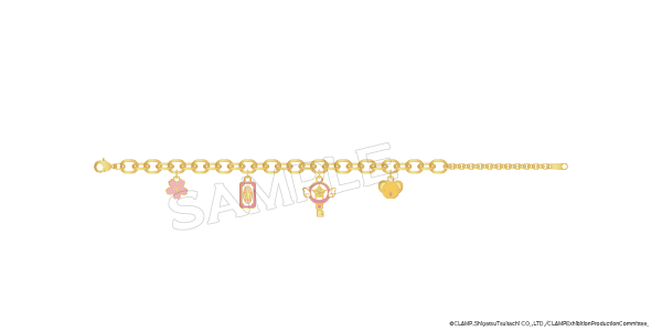 《Pre-Order》Cardcaptor Sakura Bracelet 手鏈｜Clamp展 –SELECTION- in Korea (26C50-P）