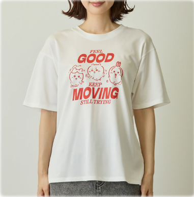 🌸 【預訂】短袖Tee(Move) - Chiikawa 25/5新品