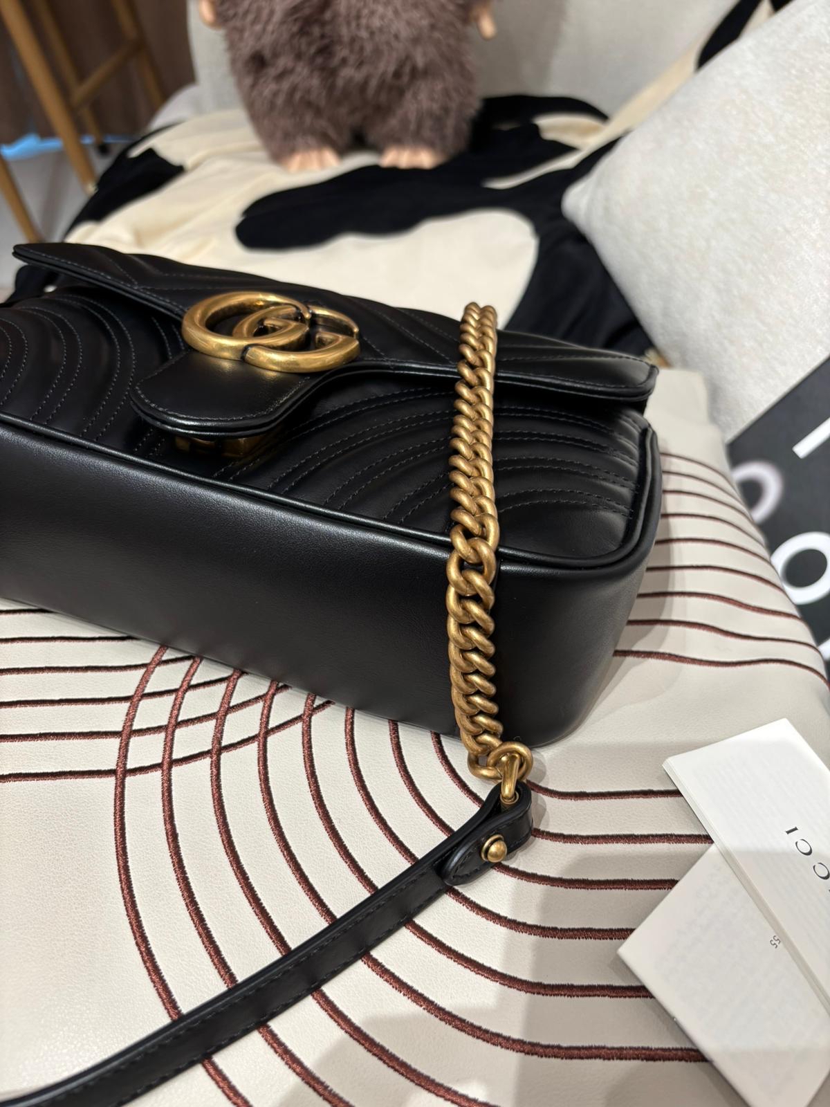 Gucci GG Marmont Shoulder Bag 100%Authentic, 99%New ✅Booklet ✅Dust bag