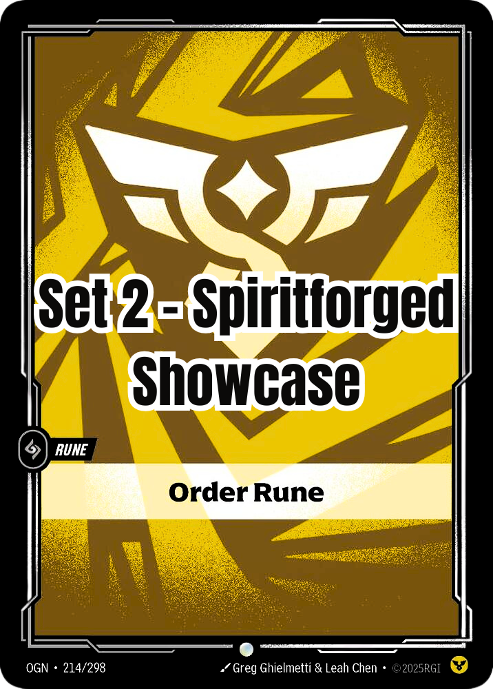 Spiritforged - Showcase - Order Rune (Set 2)