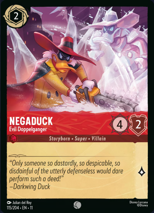 115/204 Negaduck - Evil Doppelganger C