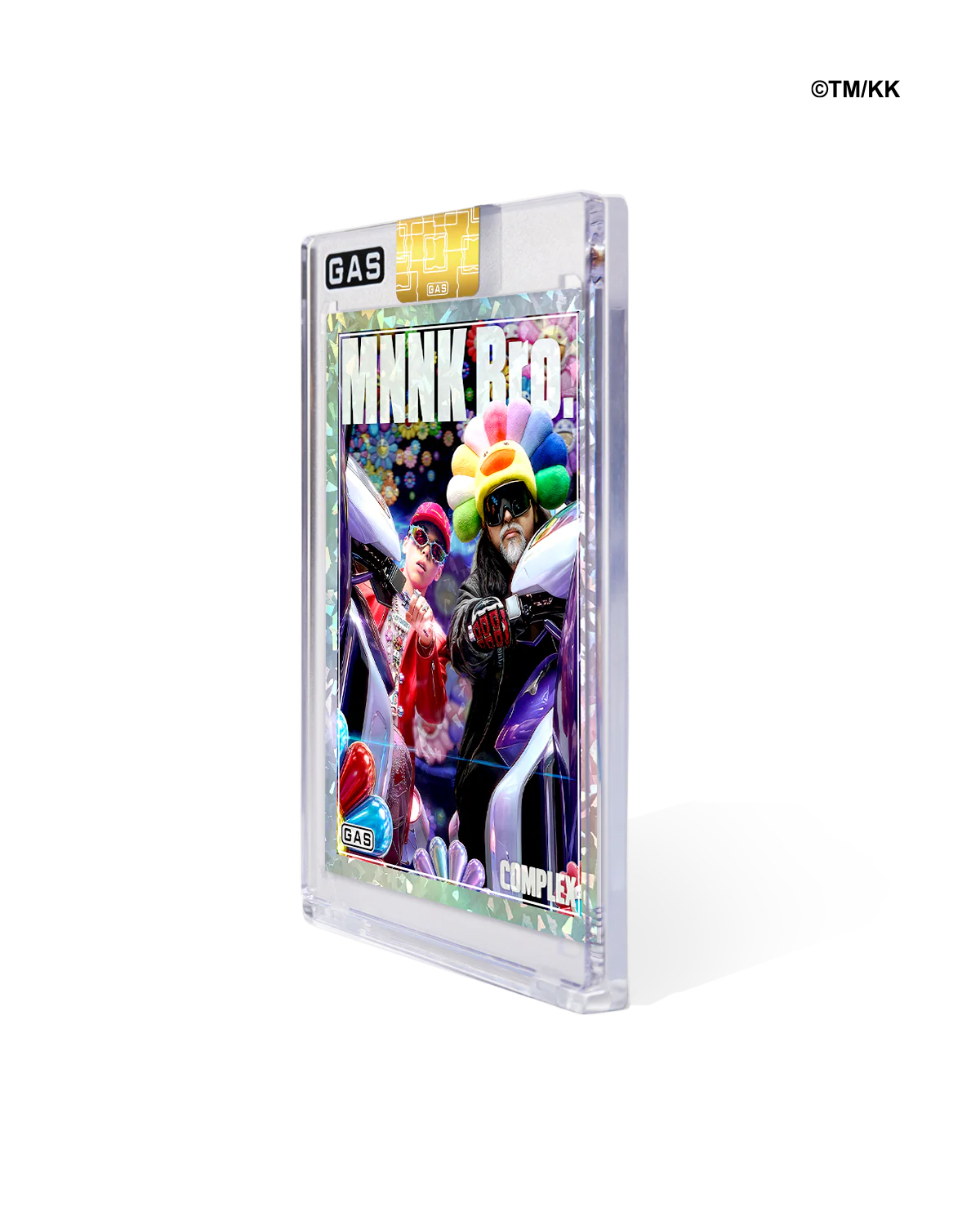 MNNK Bro. X Takashi Murakami X GAS Trading Cards （Limited Edition MNNK Bro. Complex Cover x GAS Cracked Ice Foil Card）