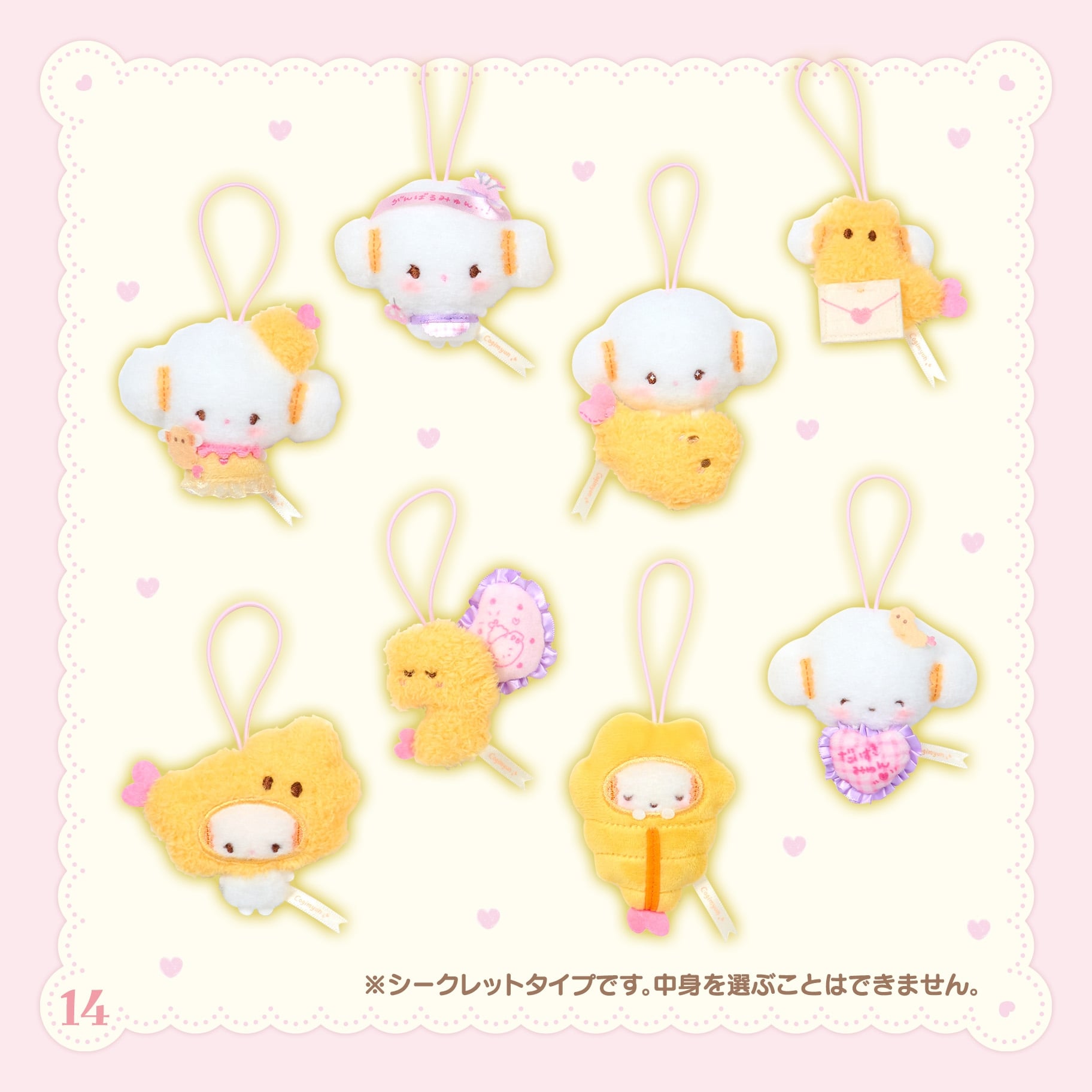 🌸 【預訂】Cogimyun & good friends series-No.14-Charm(隨機)