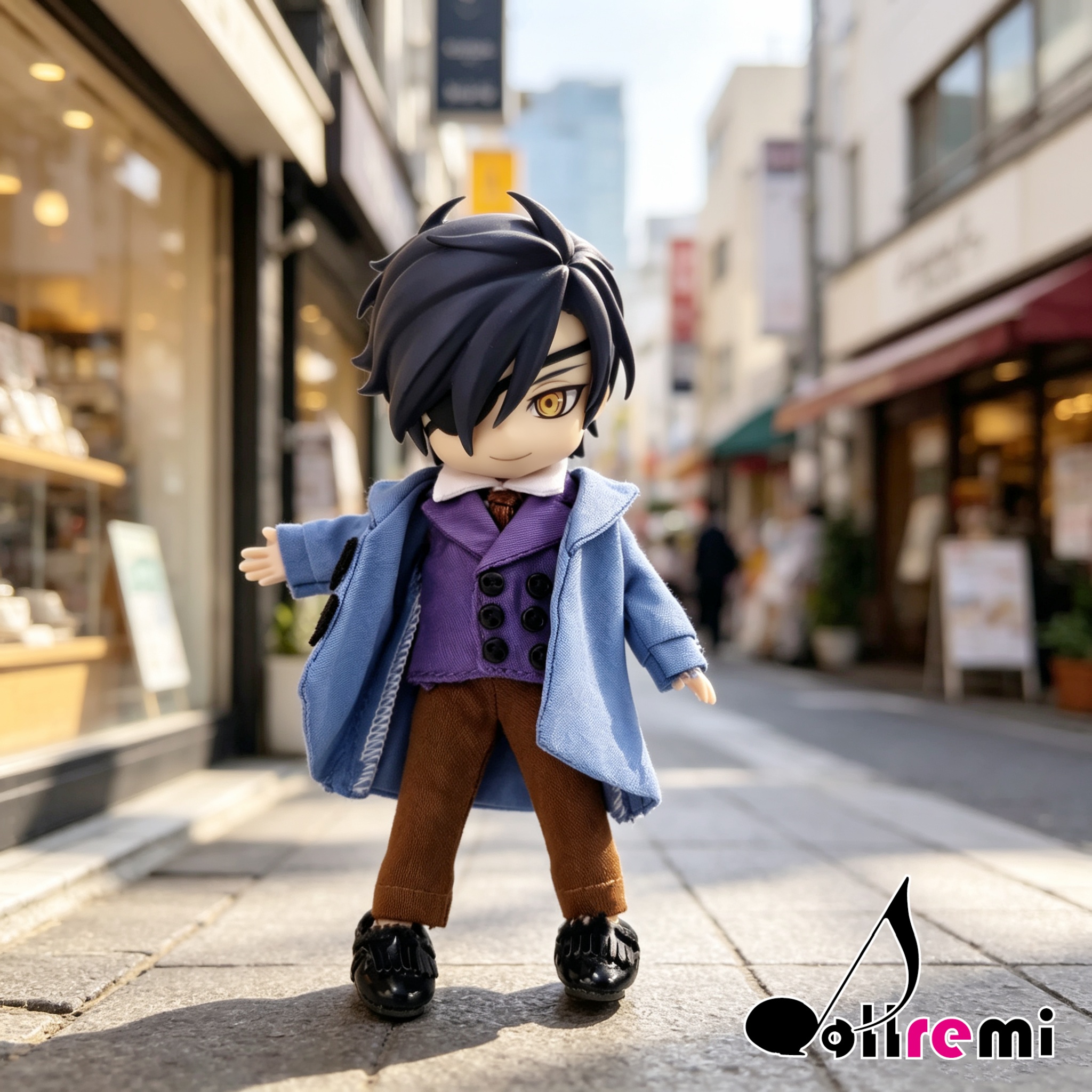 【dollremi】(OB0521) COS 黑塔利亚 World☆Stars 阿尔弗雷德·F·琼斯 Alfred F. Jones 黑桃国扑克牌设定 Spade Country Poker Setting