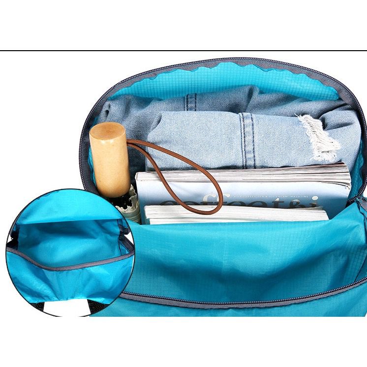 22 L Retractable Hiking Backpack / Travel Backpack