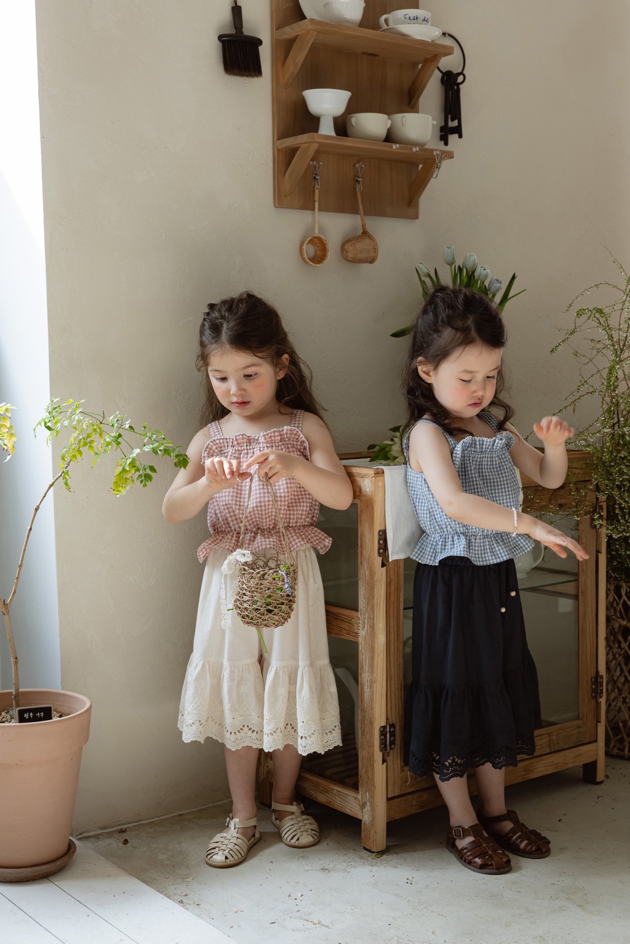 Flo | Lace 7分pants(Ivory 120(105-115)