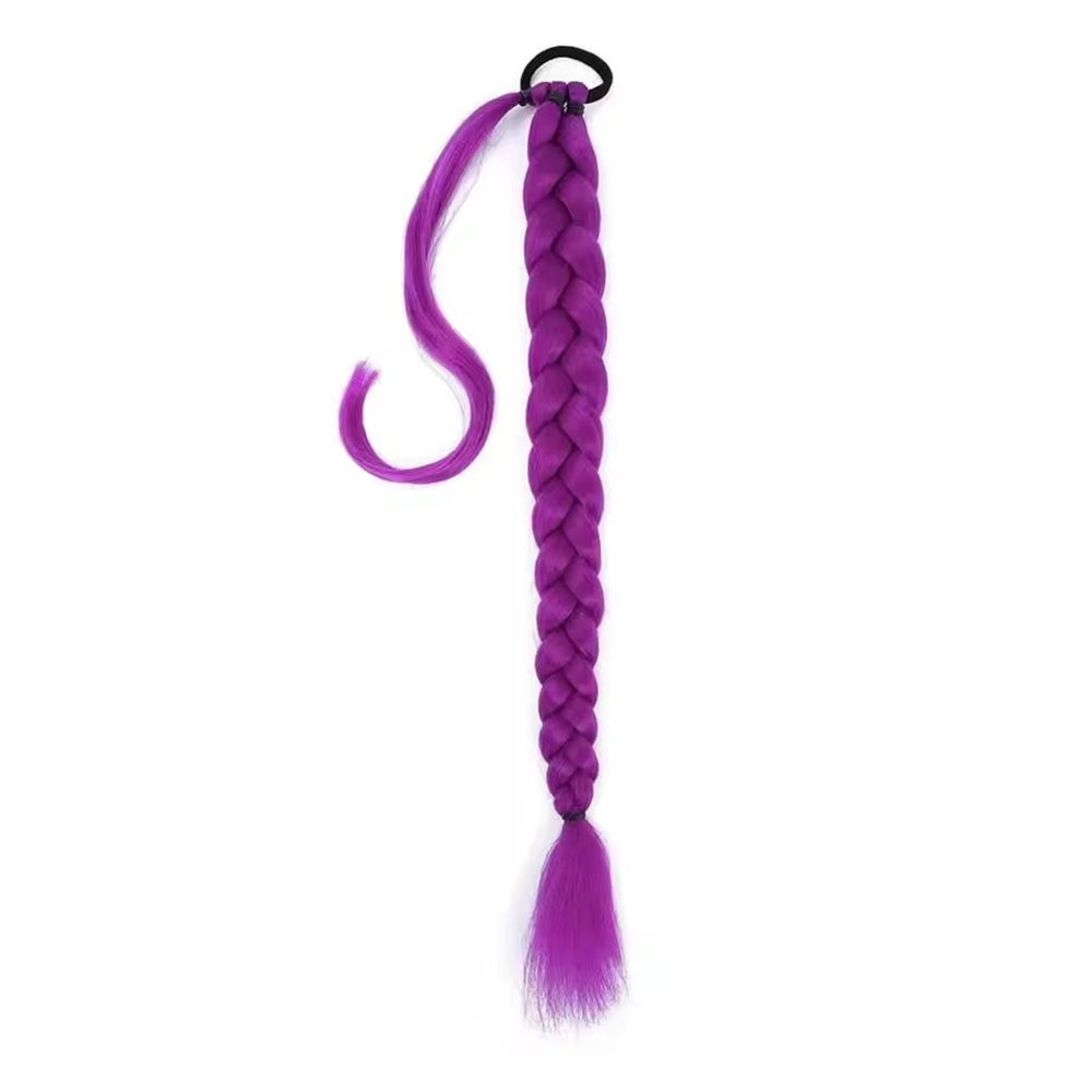 馬尾辮假髮 紫色 26英吋 UB0247