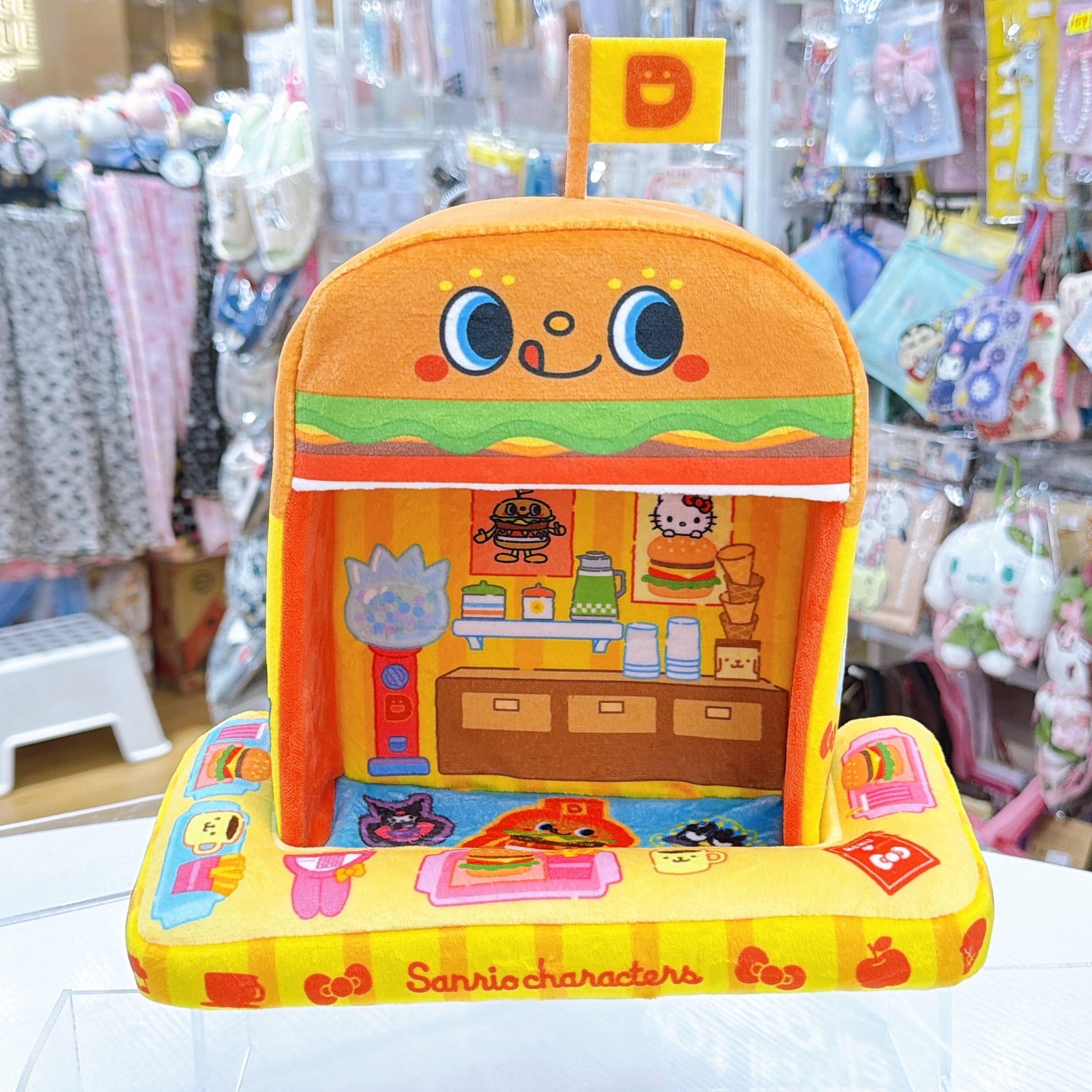 日本直送sanrio 漢堡包系列5cm公仔/公仔屋