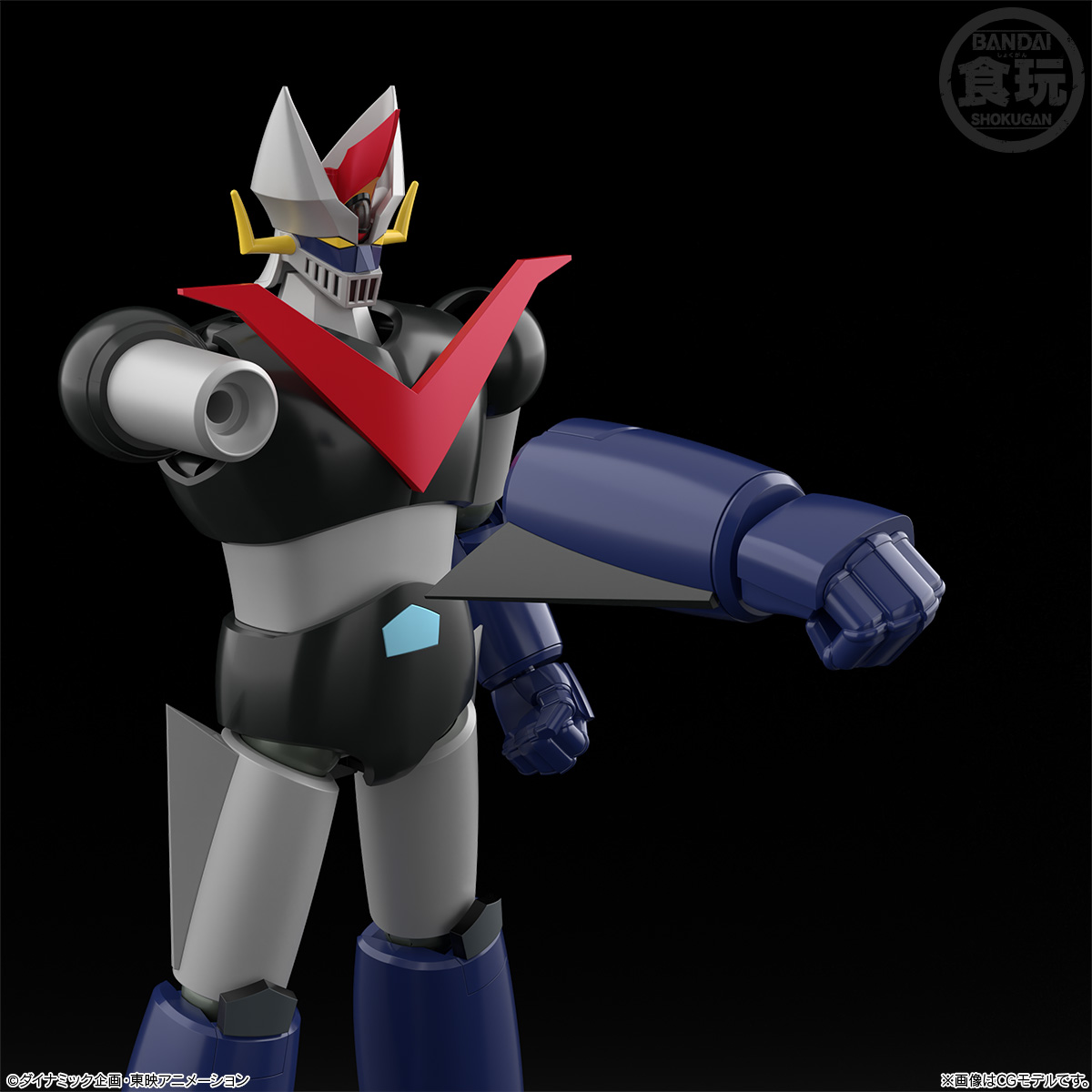 (預訂訂金 $100) (總價 $347) Bandai SMP [Shokugan Modeling Project] 鐵甲萬能俠 食玩 (行版) Great Mazinger