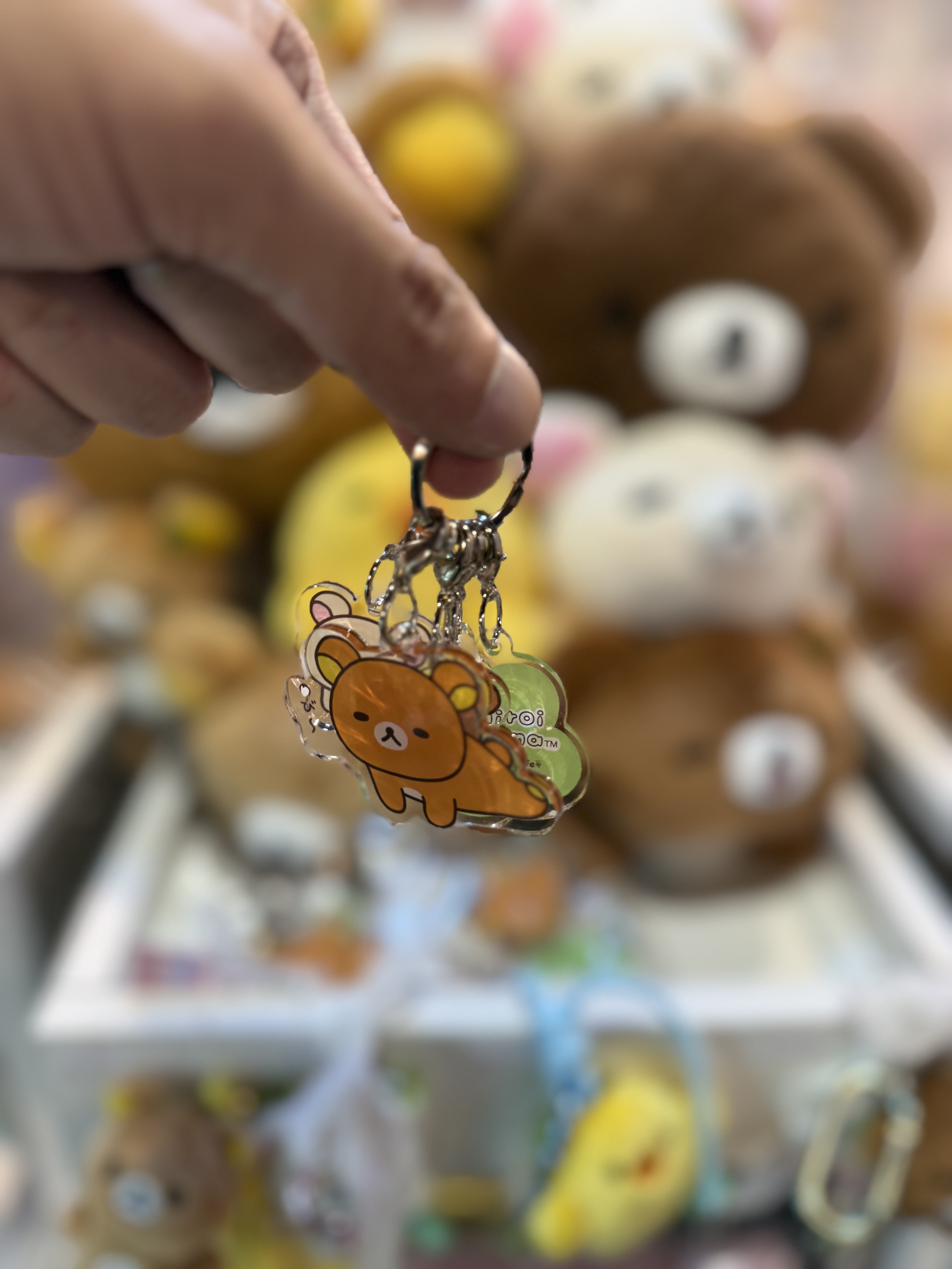 《現貨》全新日本小熊10週年紀念cafe限定匙扣