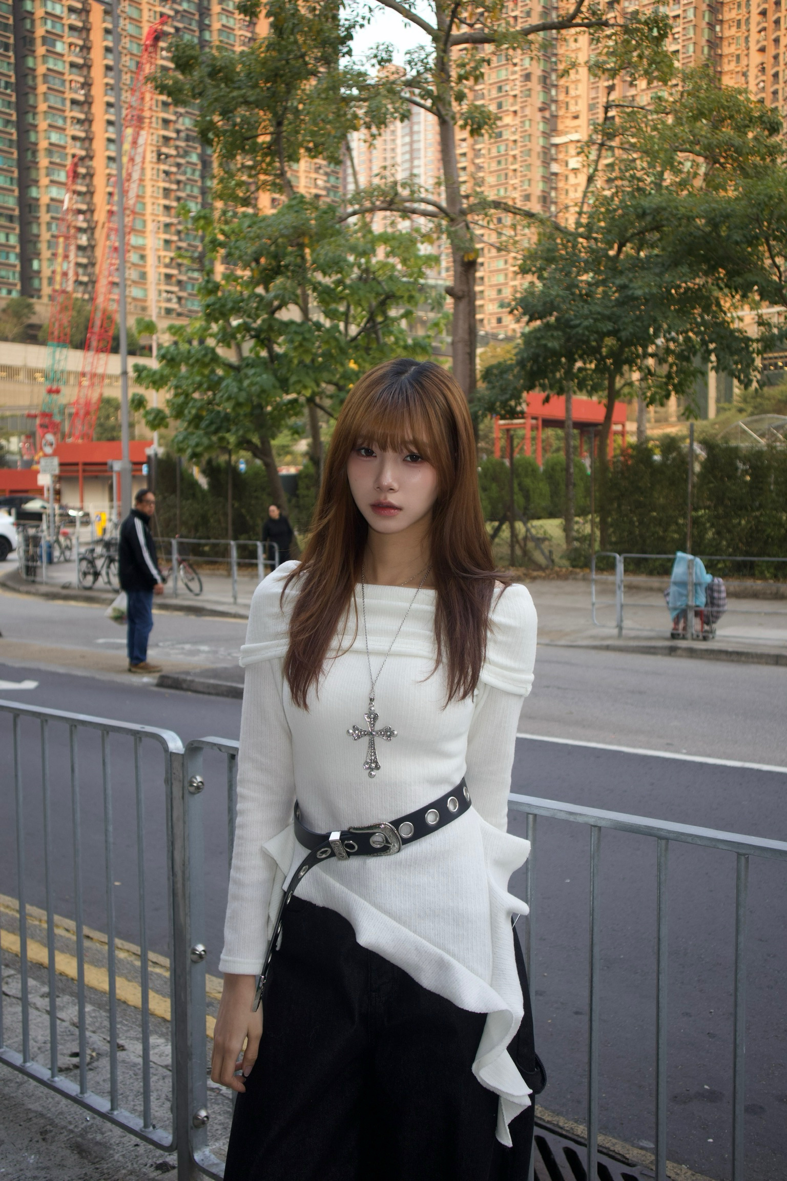 已售罄❌韓國不規則反領上衣（超出片！）