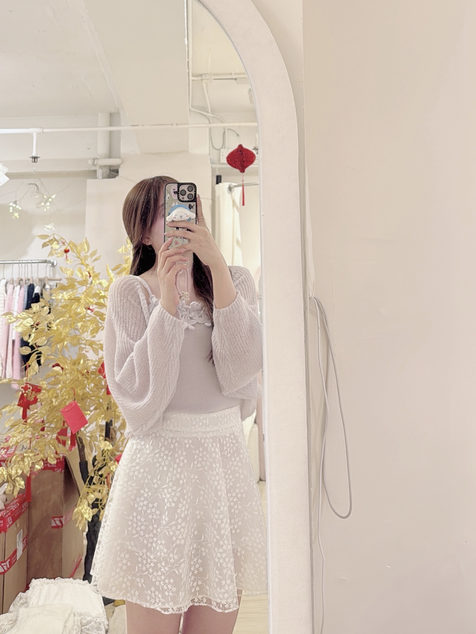 Delicate Fleur Vest and Cardigan