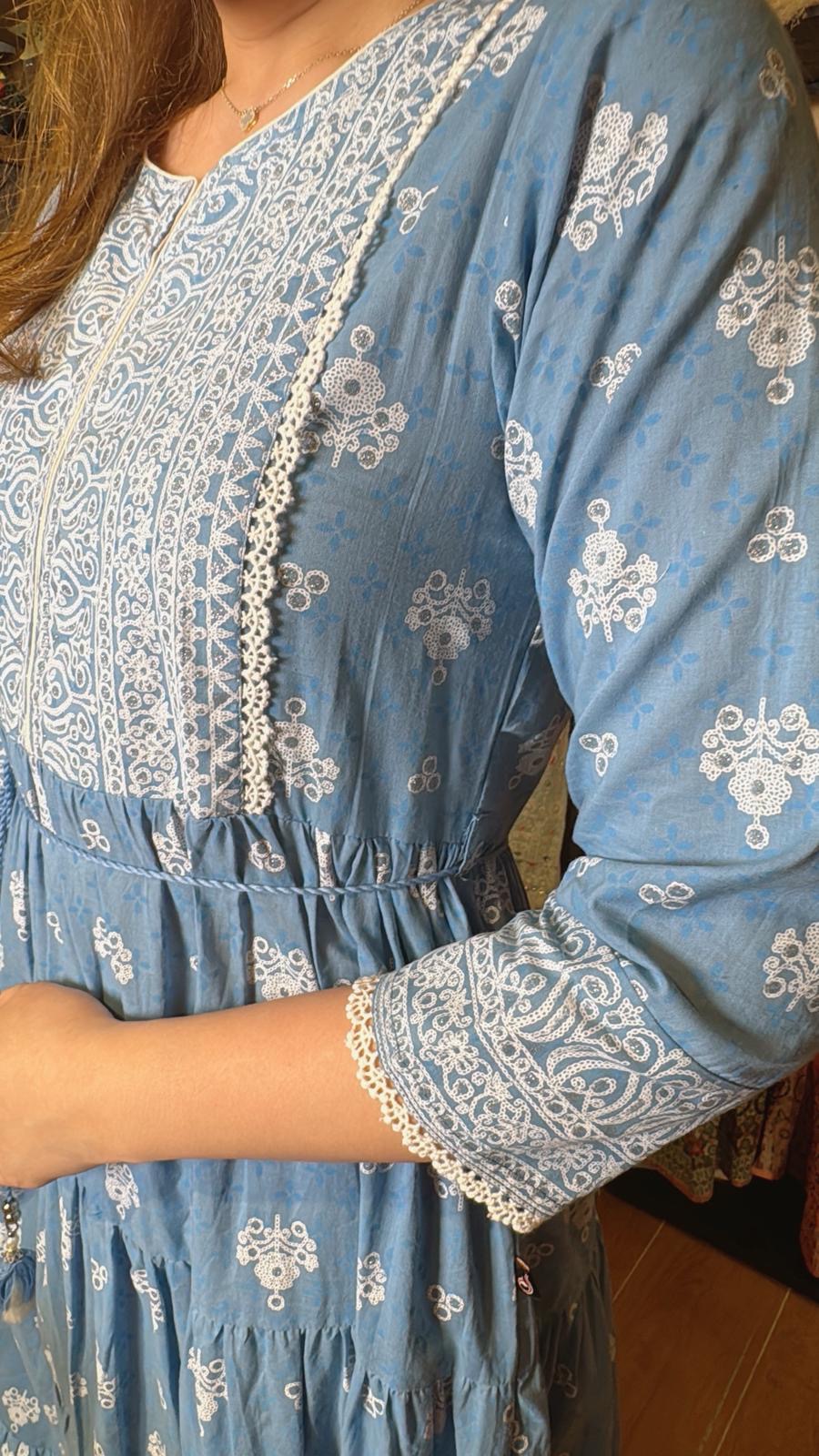 Princess Blue 3 Layer 4 Rope OP 50" #1401