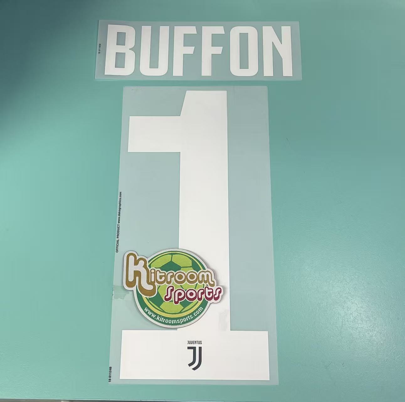 2019-20 Juventus GK Nameset #1 BUFFON