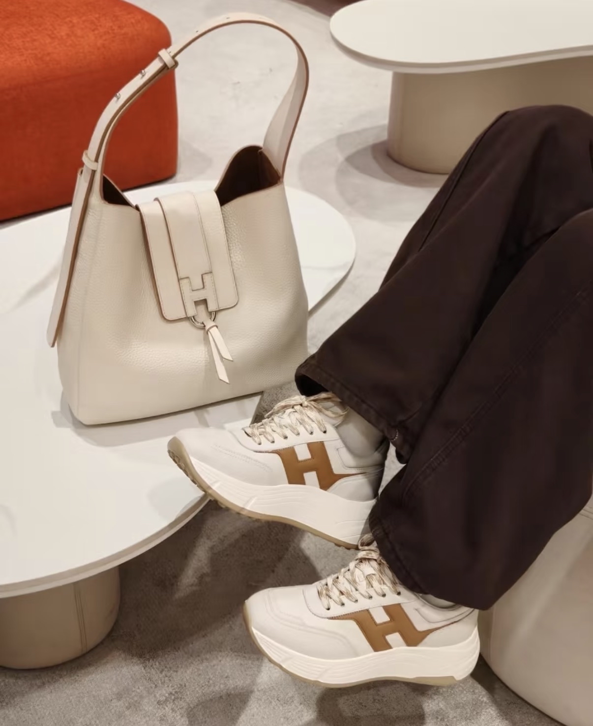 限時優惠✨訂貨📮Hogan Hi-Fi 6.5cm增高sneaker  Size 36-39/40