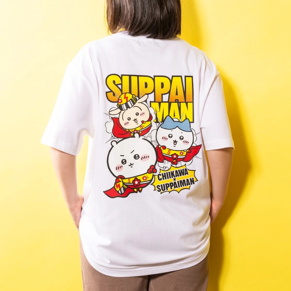 🌸 【預訂】Superman 短袖Tee-Chiikawa x Superman