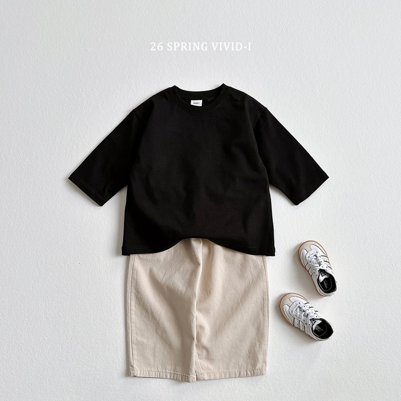 🌸預訂 韓國直送🌸🇰🇷VIVIDI三色日常基本打底長袖T恤