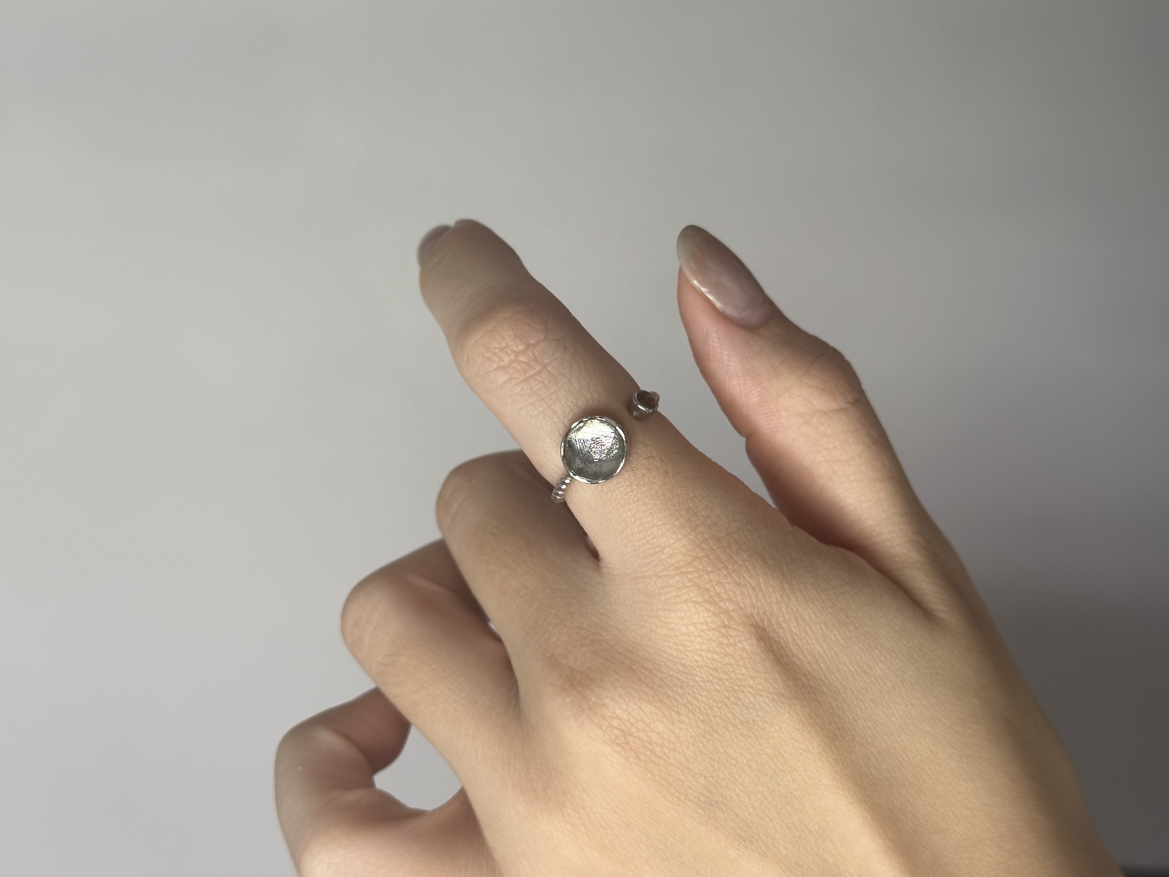 天铁戒指 ｜Meteorite Ring S925