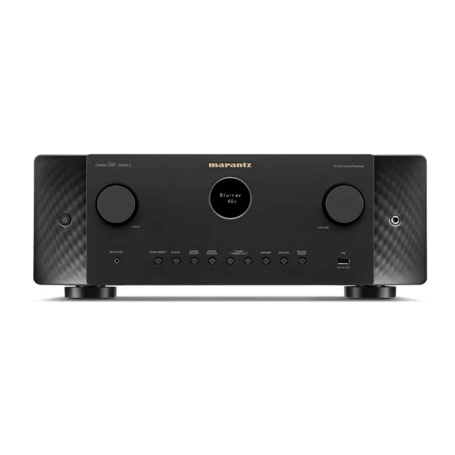 Marantz Cinema 60 S2 7.2-Channel AV Receiver with Dolby Atmos and Powered by HEOS™