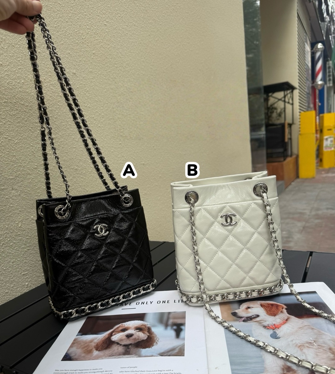CHANEL 25k秀場水桶包