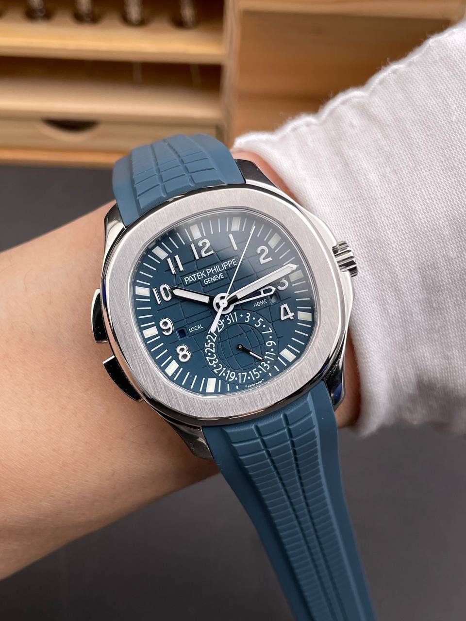 🌐百达翡丽 手雷5164 蓝盘/40.8mm/324机🌐