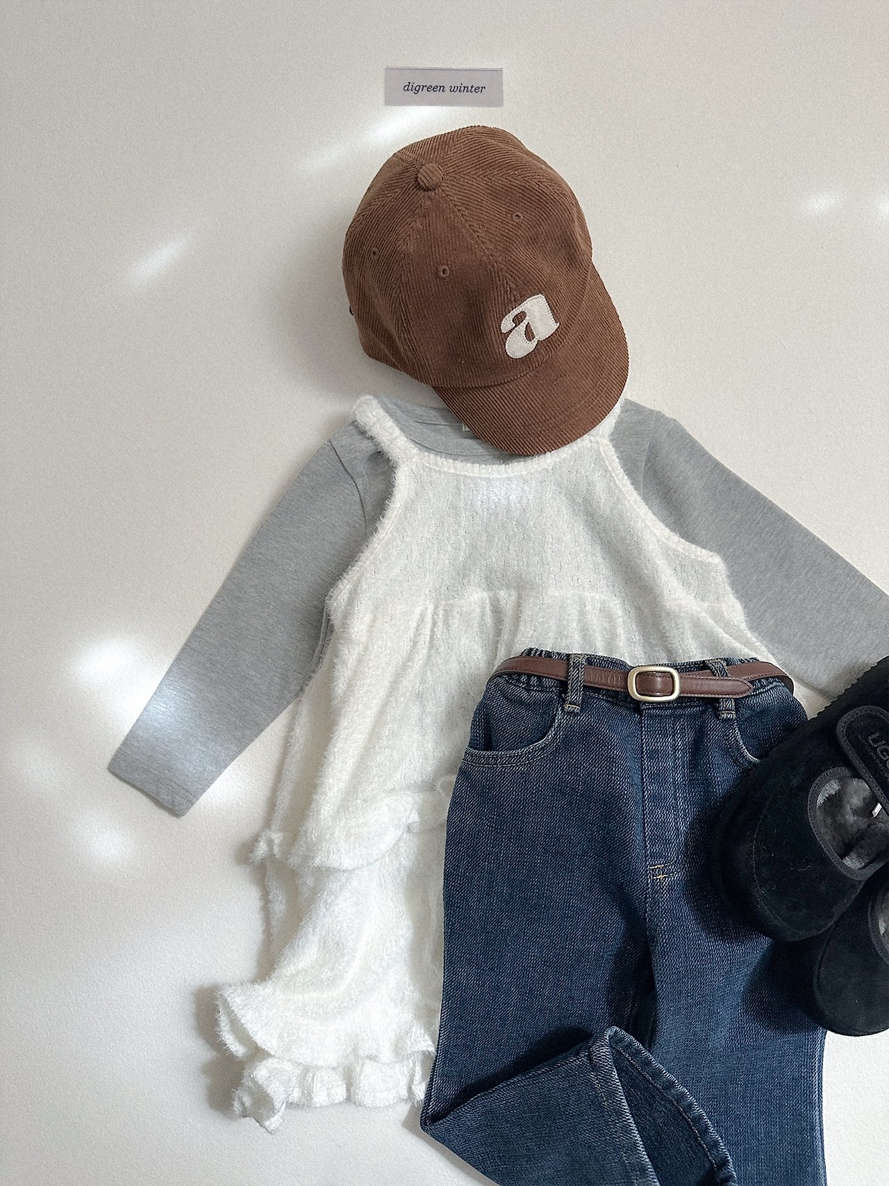 Digreen | Chenille Bootcut Pants 