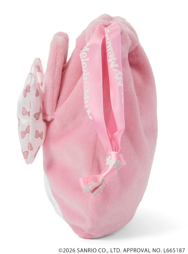 🎀【預訂】Pink My Melody Valentine's Day Drawstring Bag