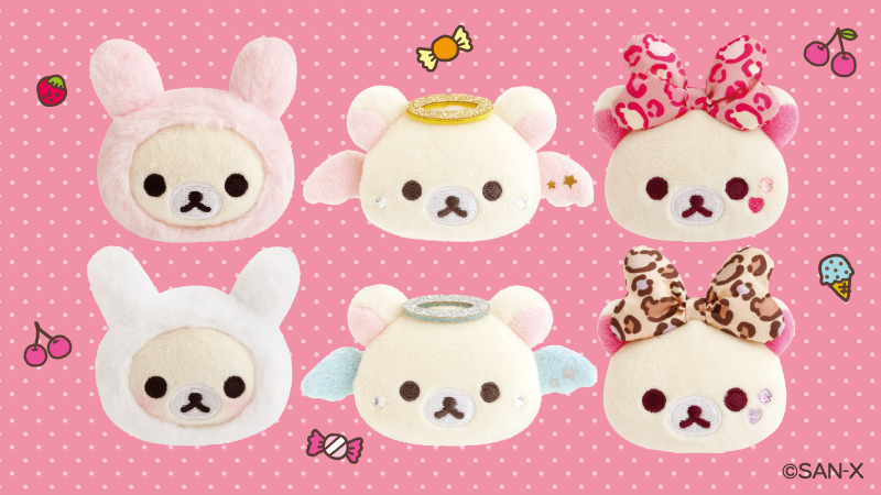 《現貨》全新滿滿小白熊系列毛毛扣針 全6款（隨機抽）