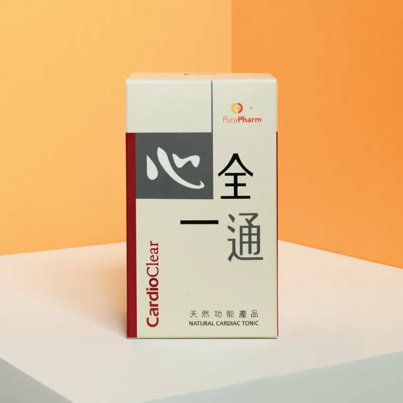 心全一通® 草本中藥養心產品 72粒