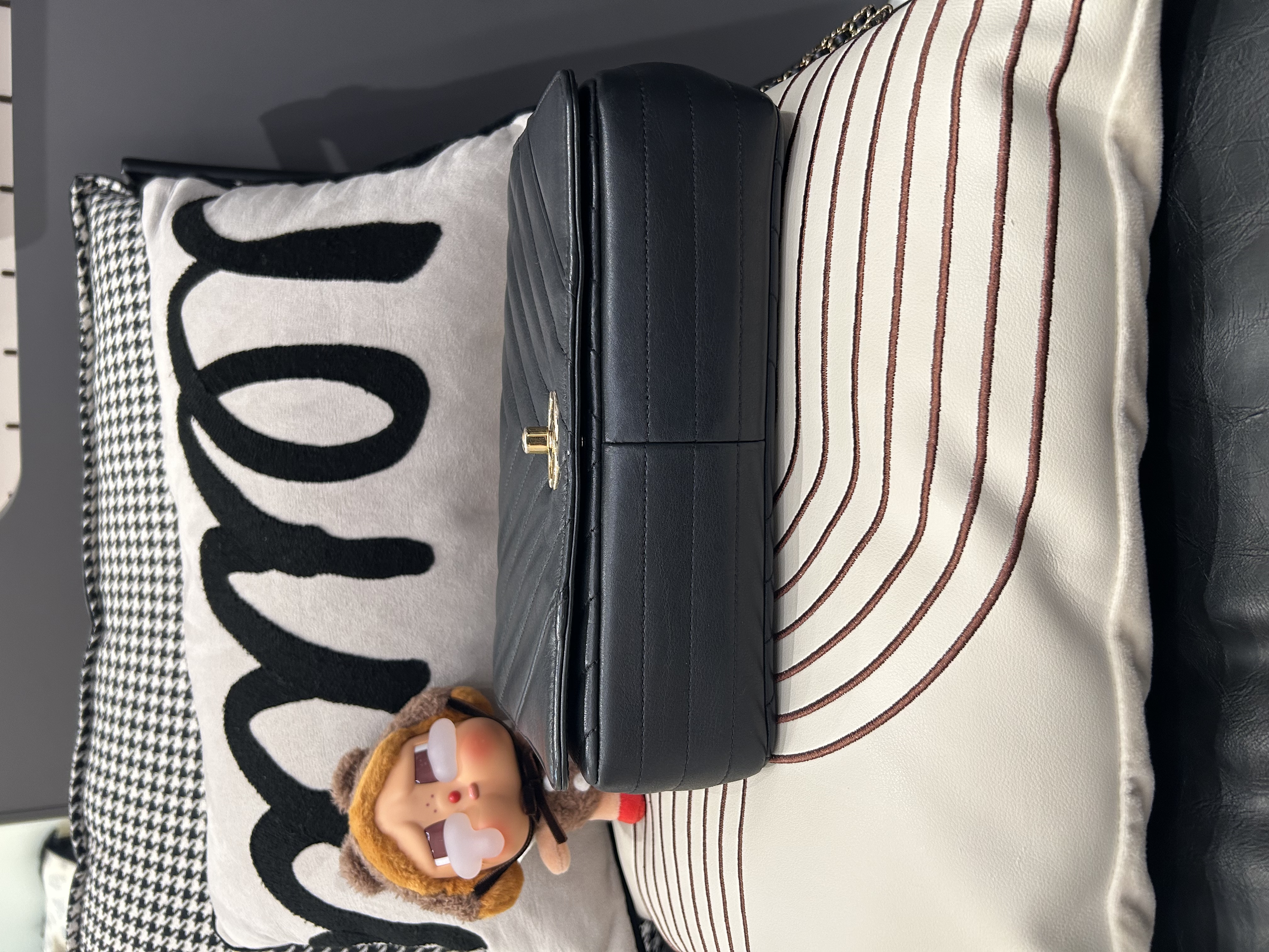 Chanel statement flap,A91587 100%Authentic, 95%new,✅24Card ✅專門店收據 ✅Dust bag