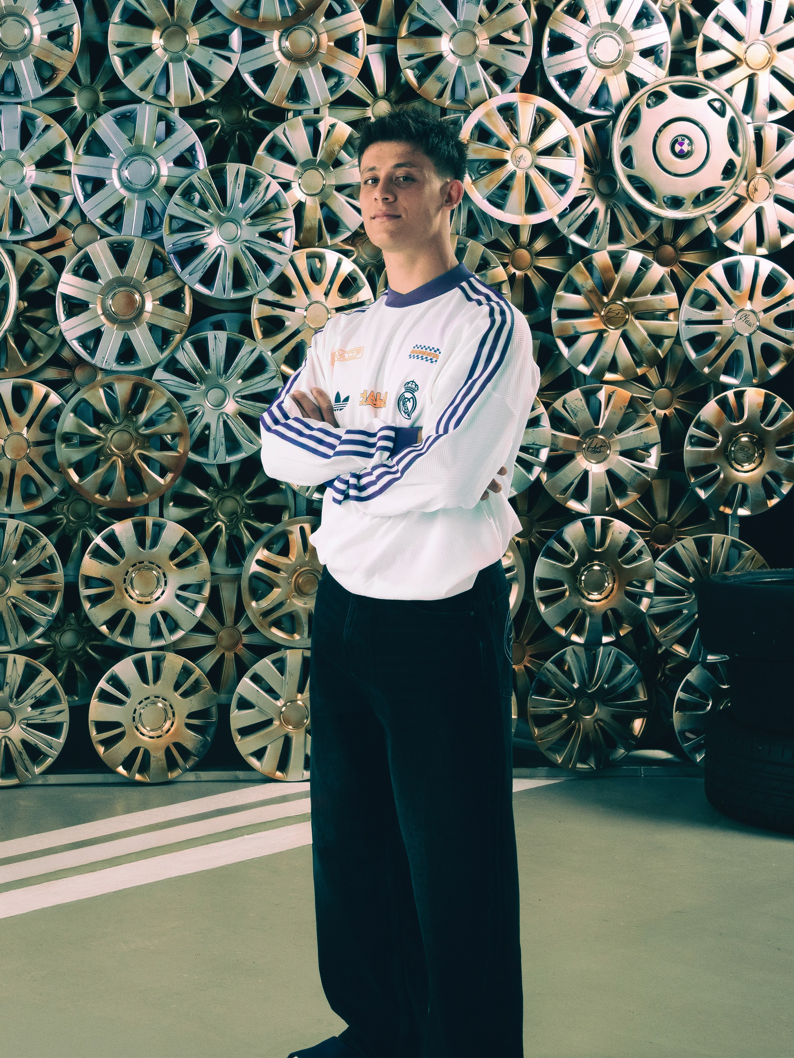 Adidas Real Madrid 皇家馬德里 LIFESTYLER 街頭風球衣 KG2989