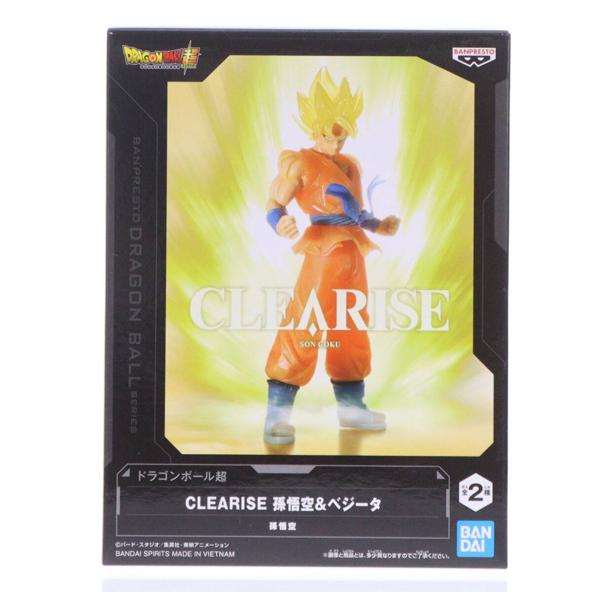 Banpresto, Clearise Figure: Dragon Ball Super, Son Goku (Ver. A) 龍珠超 孫悟空