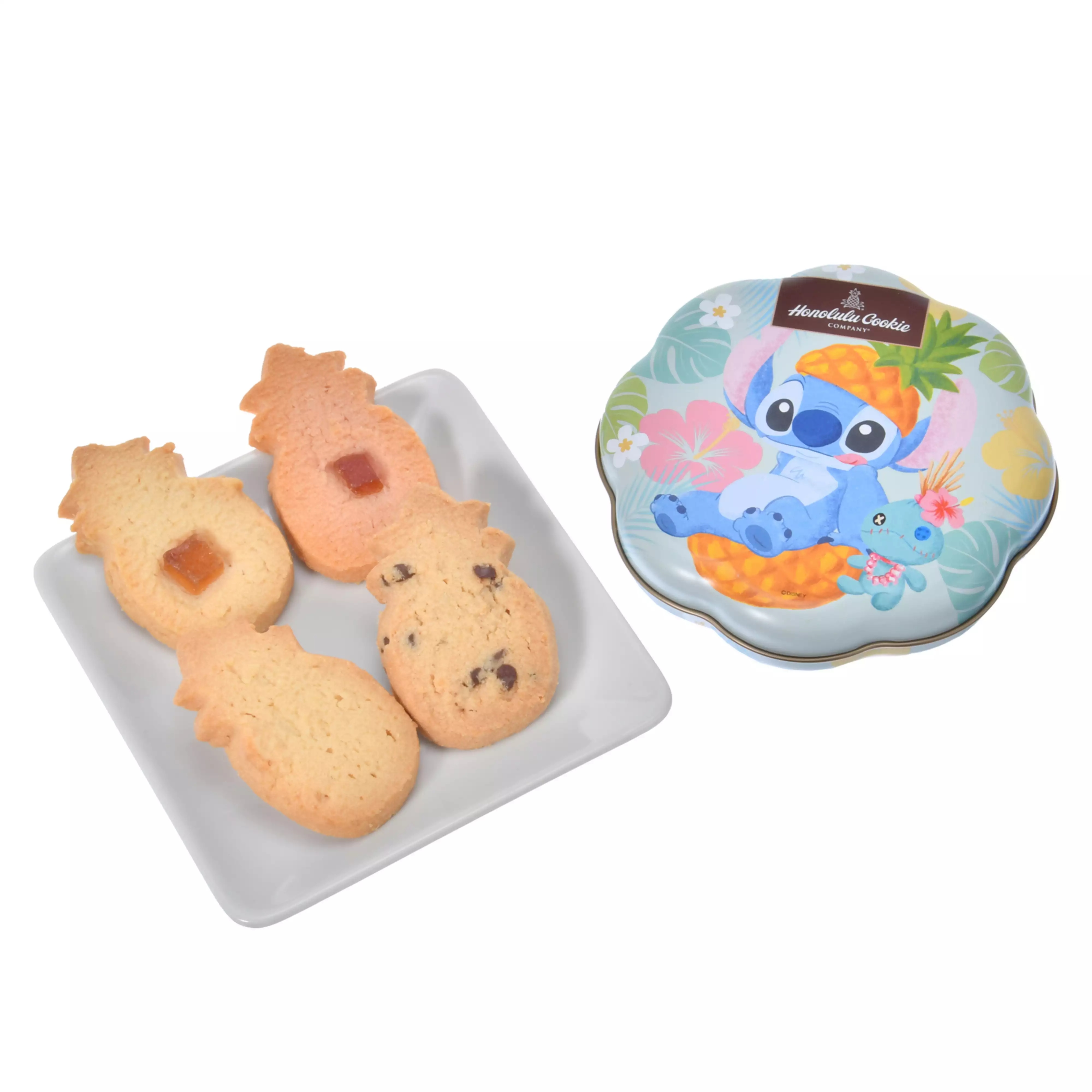 🌸 【預訂】Stitch & Scrump Cookies Can Set - Honolulu Cookie Company