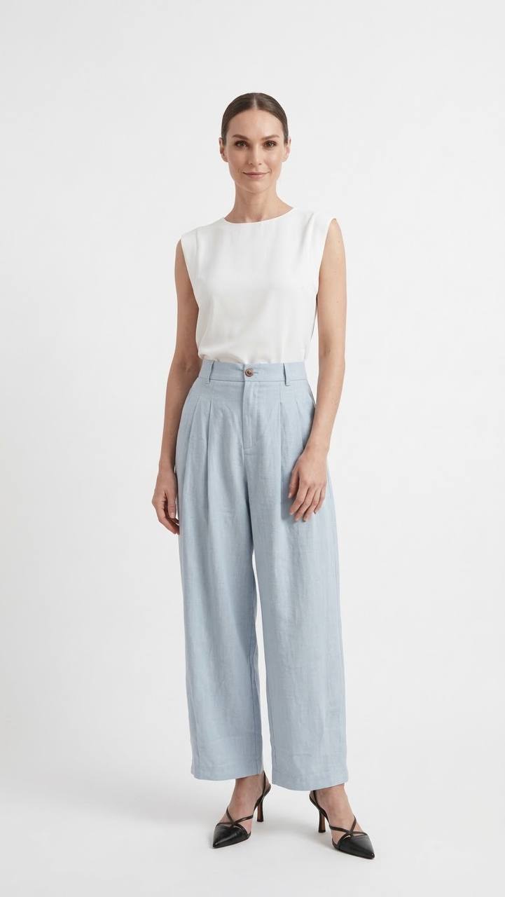W6683A - Lumi Wide Leg Pants 