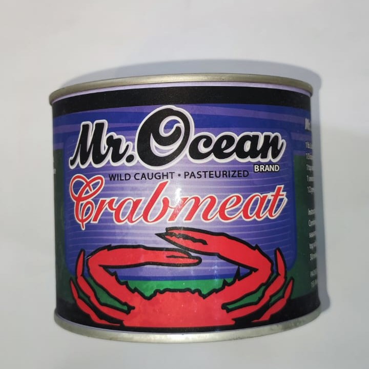 Frozen Wild-Caught Crab Meat Jumbo Lump (Pre-cooked)  野生一級蟹肉 (圓心) (熟) 454g